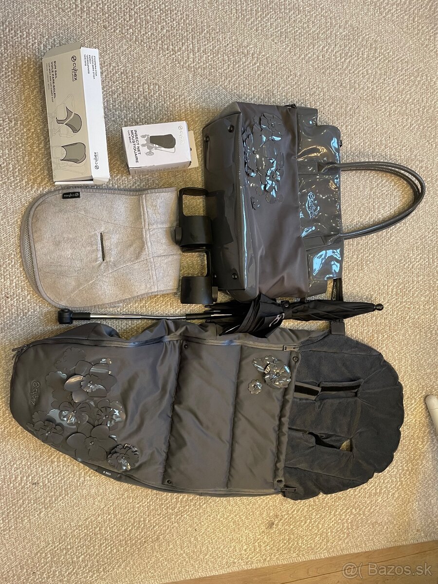 Kočík Cybex Simply flowers grey - 5