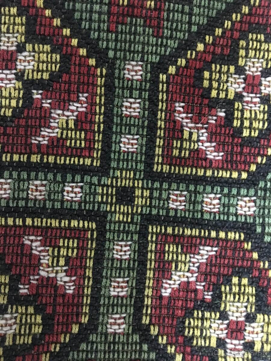 Tkaný dekoračný koberec / prehoz - 5