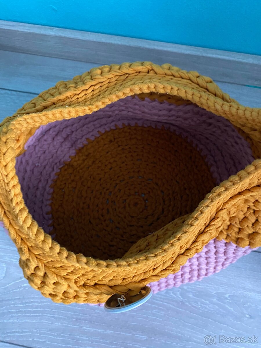 Háčkovaná kabelka - 5