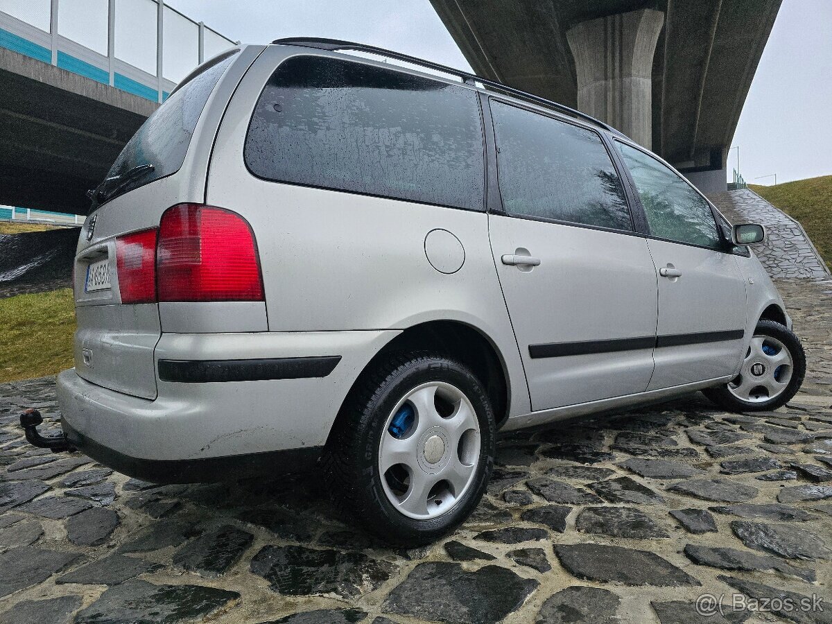 Seat Alhambra 1.9TDI 85KW M/6 ťažné / BEZ KOROZIE/ - 5