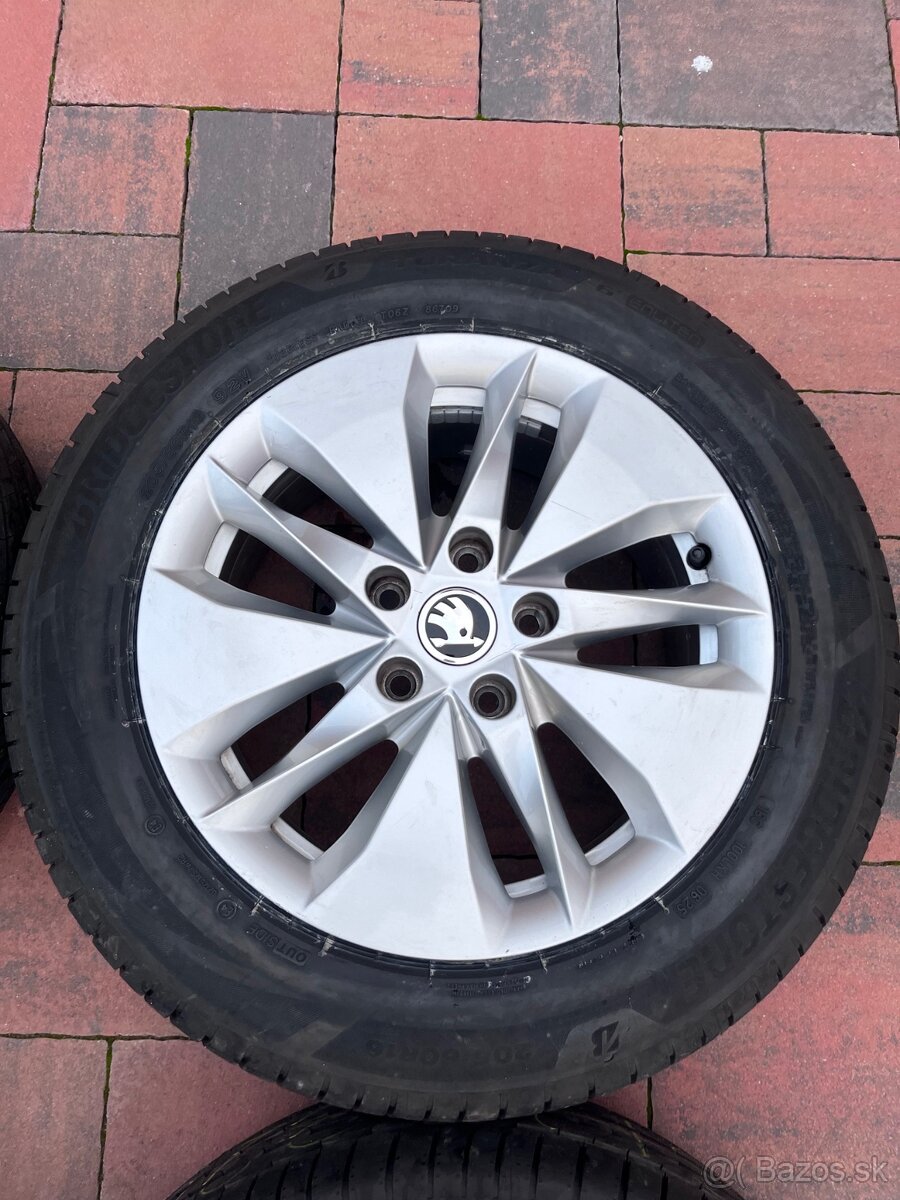 Orig.hliníkové disky Škoda R16 5x112 - 5