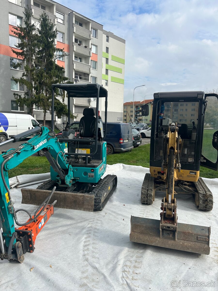 Výkopové práce minibagrom,autodoprava - 5