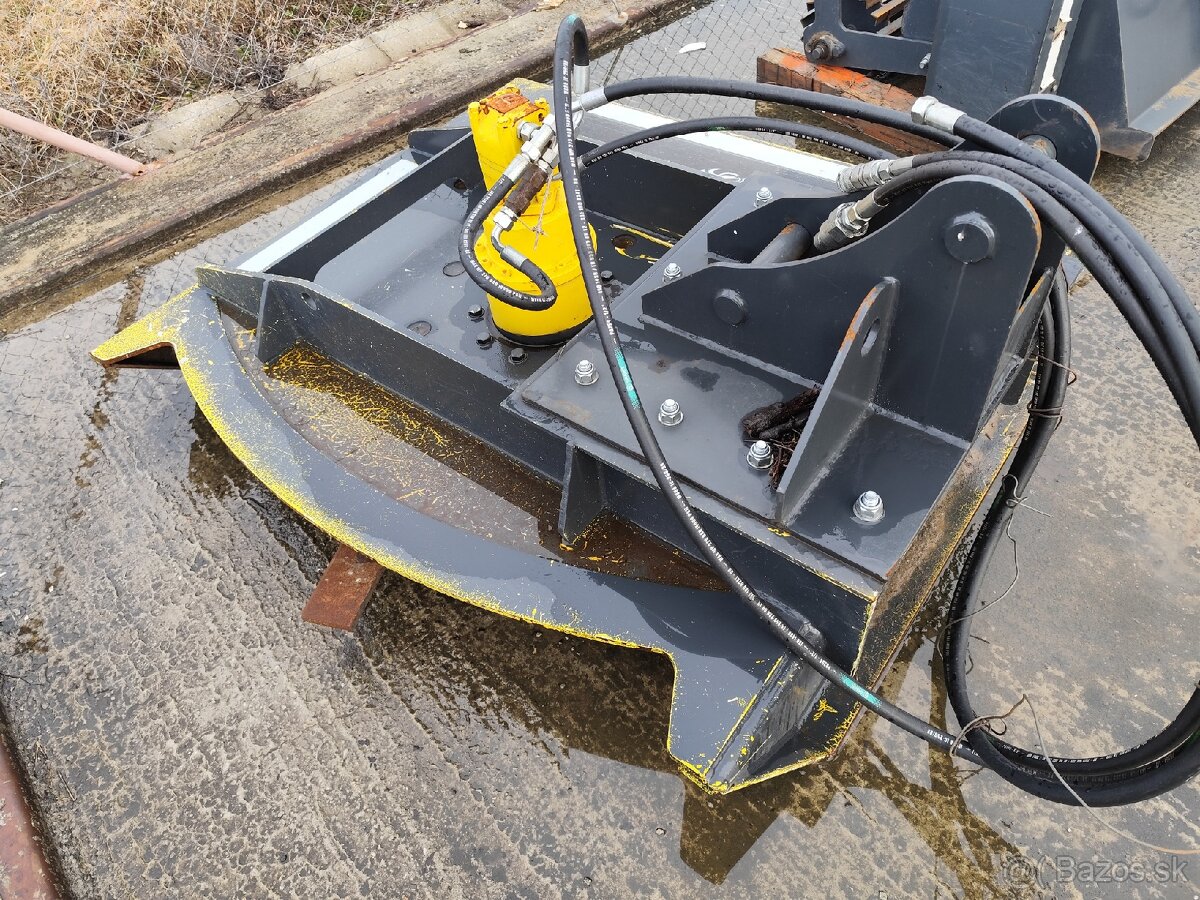 Bager JCB 8085. Klima, 2x lyžica, kosačka. - 5