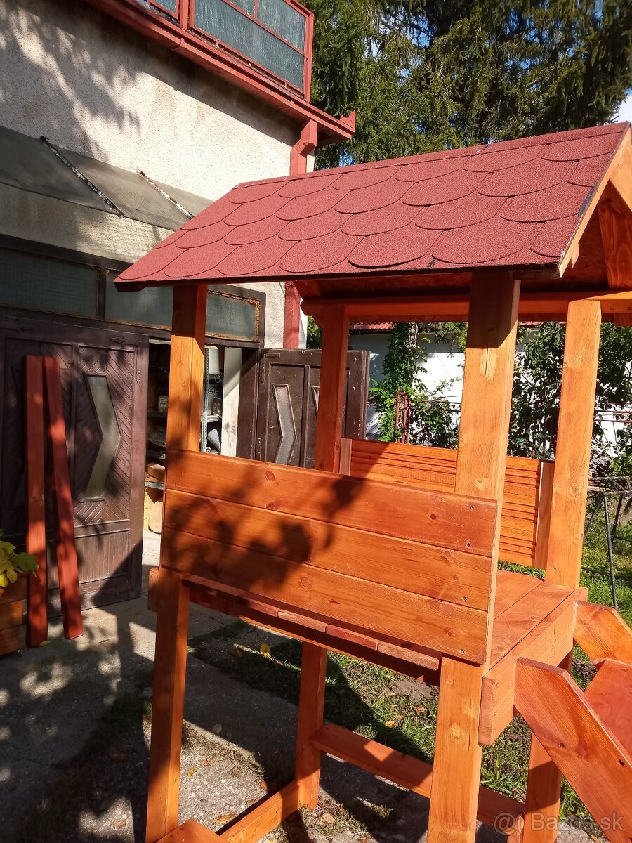 detský domček so šmýkačkou - 5