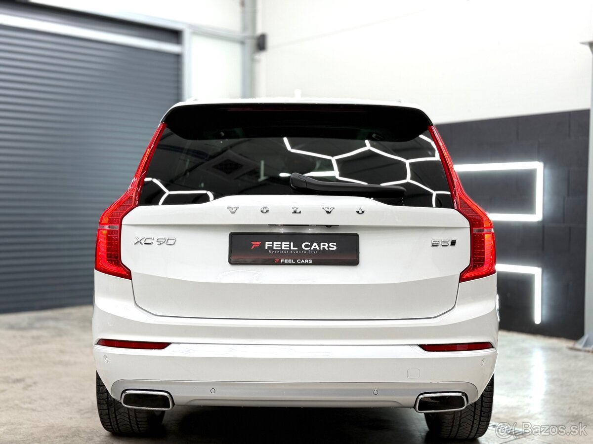 VOLVO XC90 B5 • 2020 • 103 000 km • Biela perleť • 7 miest - 5