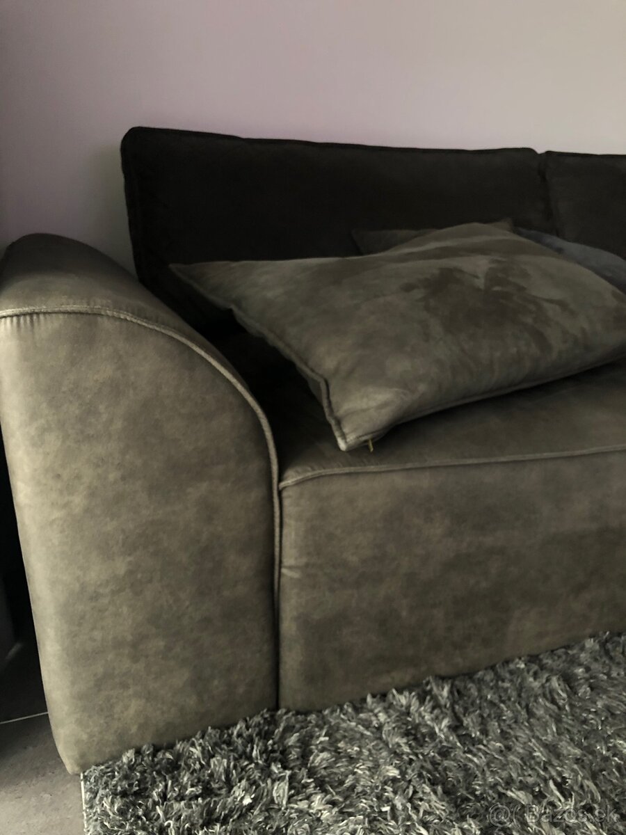 MOEBELIX sedacka šeda antracit - 5