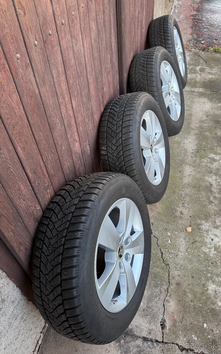 originální ALU kolesá škoda orion 5x112 s TPMS - 5