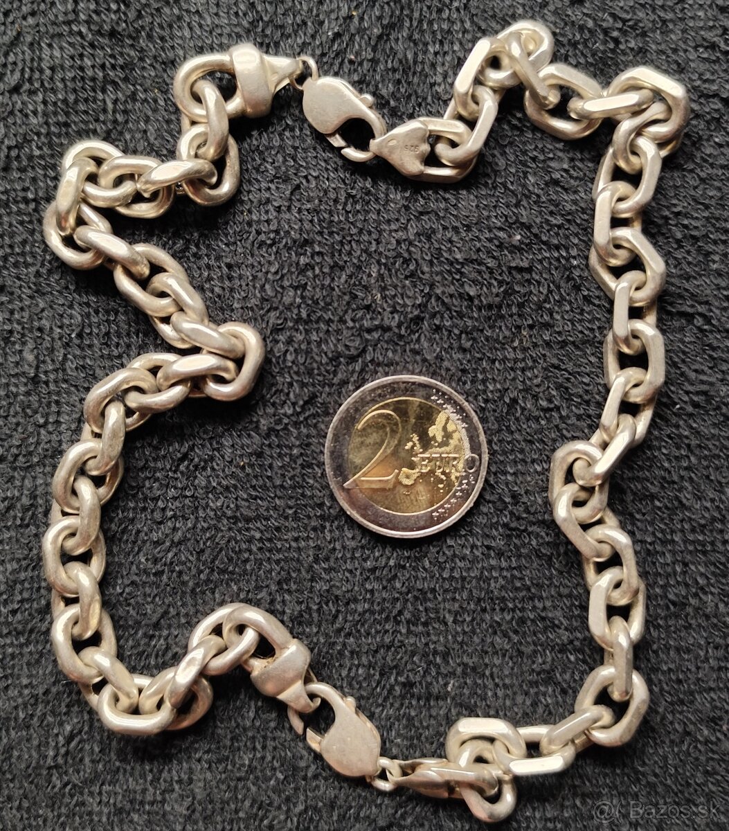 Strieborný náramok - 5