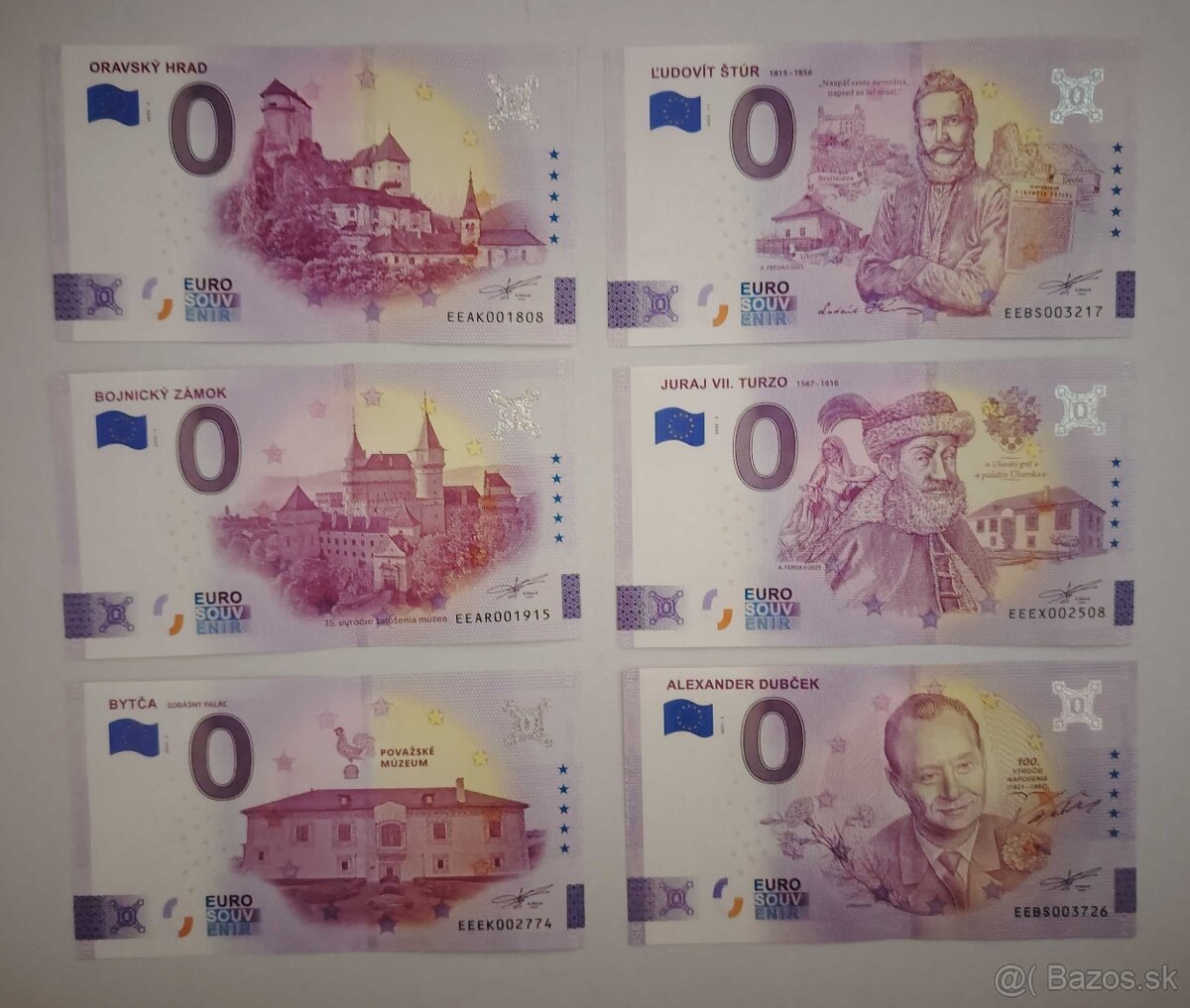 0€ / 0 euro suvenírová bankovka - 5