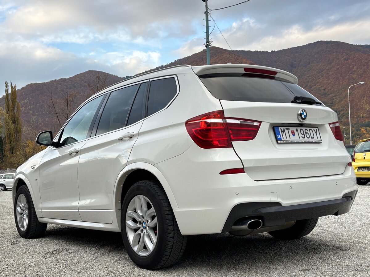 BMW X3 xDrive 2.0d M paket kúpené v SR 1.majiteľ - 5