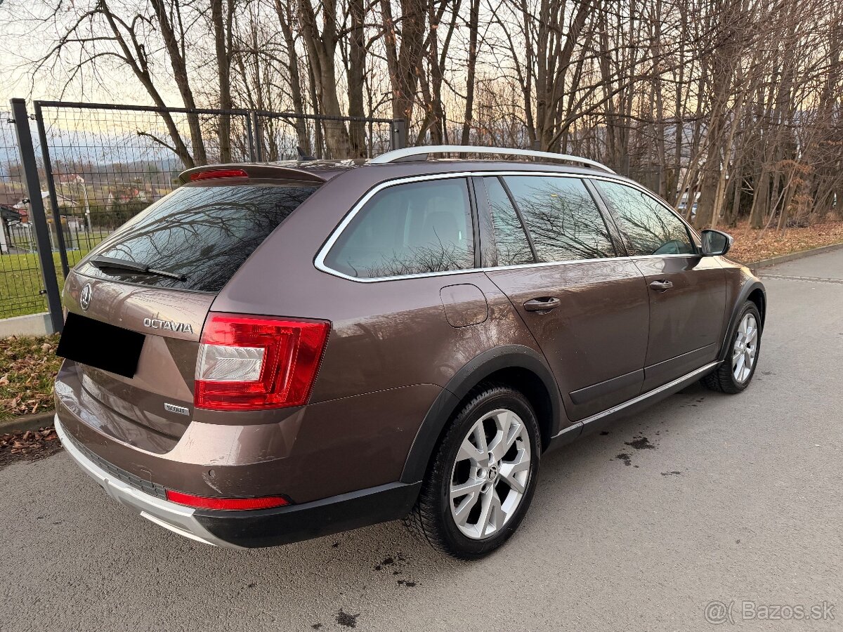 ŠKODA OCTAVIA SCOUT 2.0 TDI 110kW 4x4 - 5