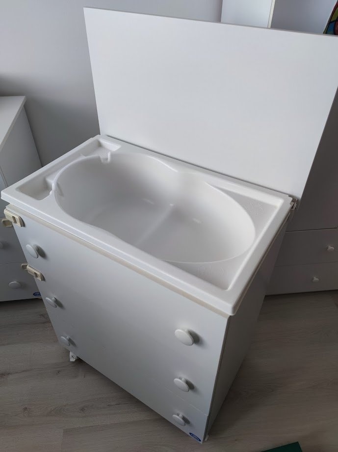 Pali detská postieľka + prebalovací pult SMART JOY + komoda - 5