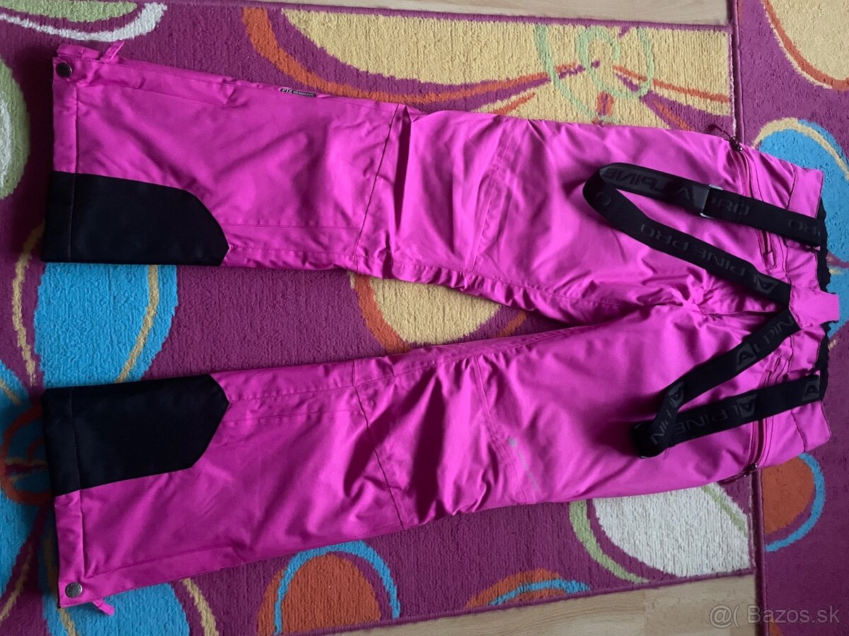 Detská lyžiarska bunda a nohavice Alpine Pro 152/158 - 5