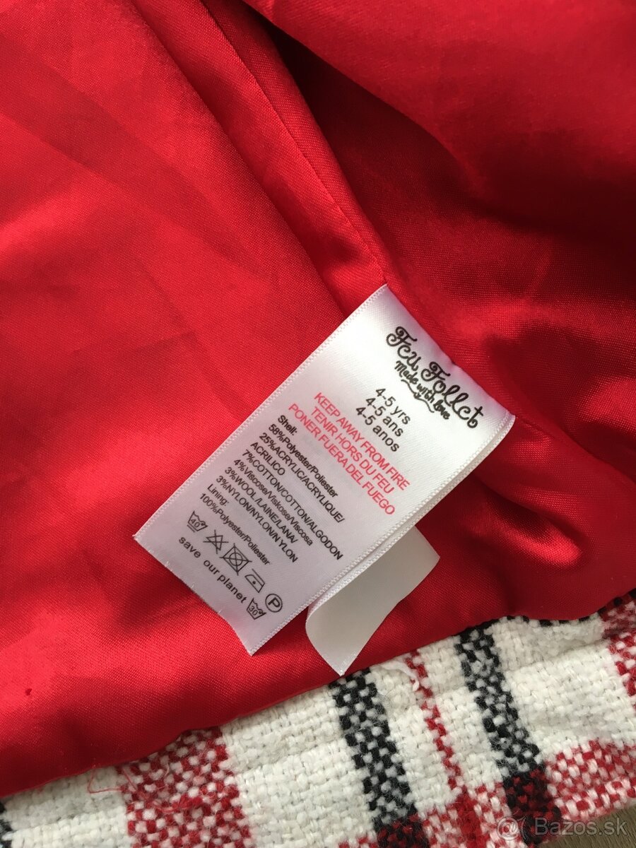 Prechodný kabát veľkosť 110 - 5