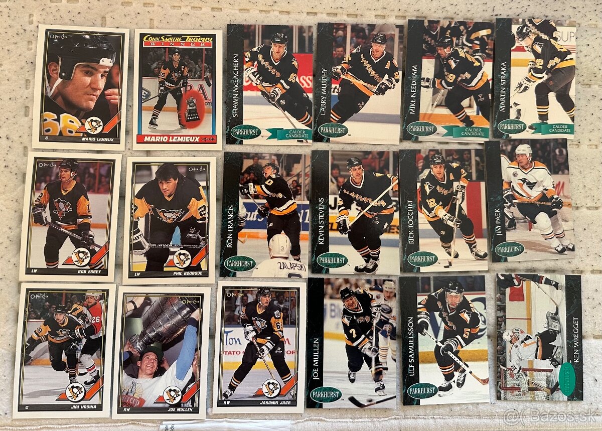 Predám hokejové kartičky Pittsburgh Penguins - 5