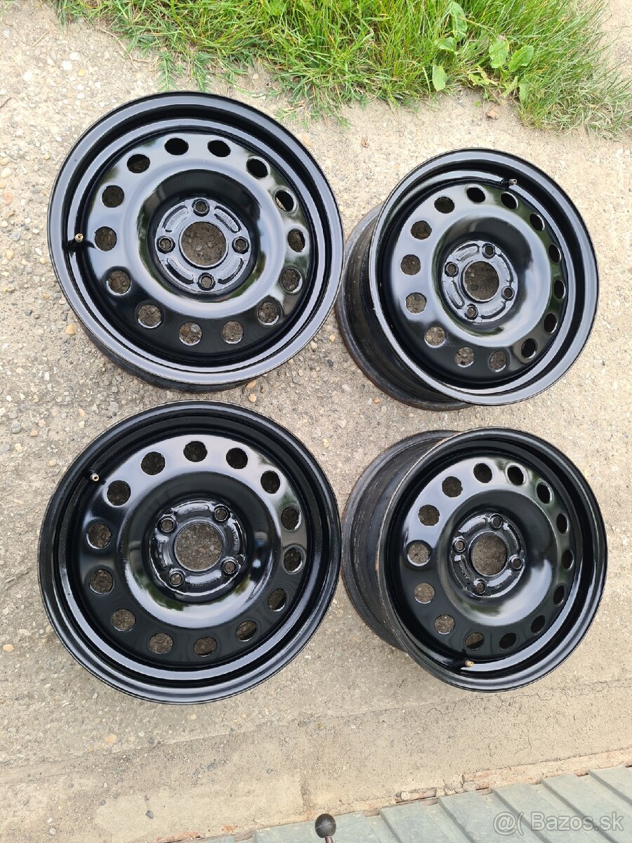 Plechove disky ford r15 - 5