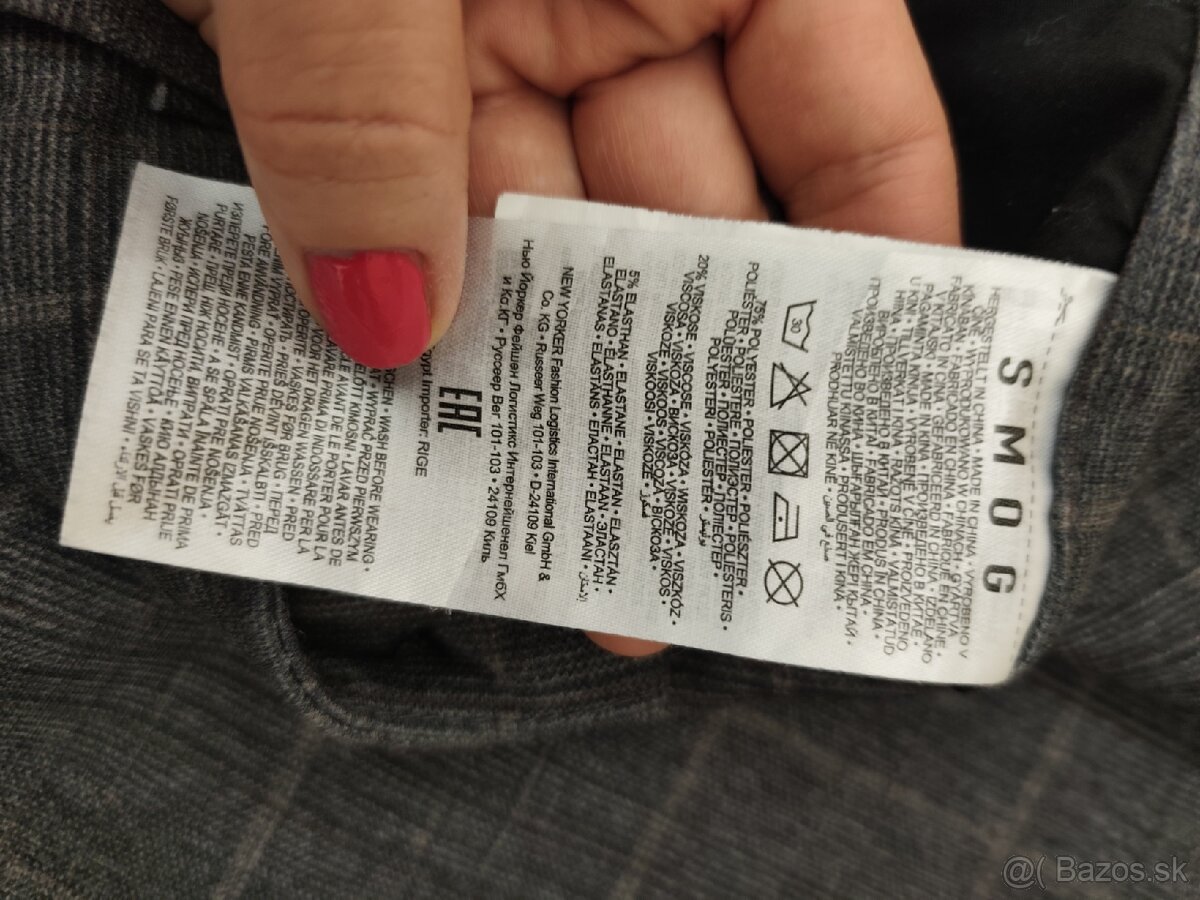 Spoločenské nohavice, veľ M - 5