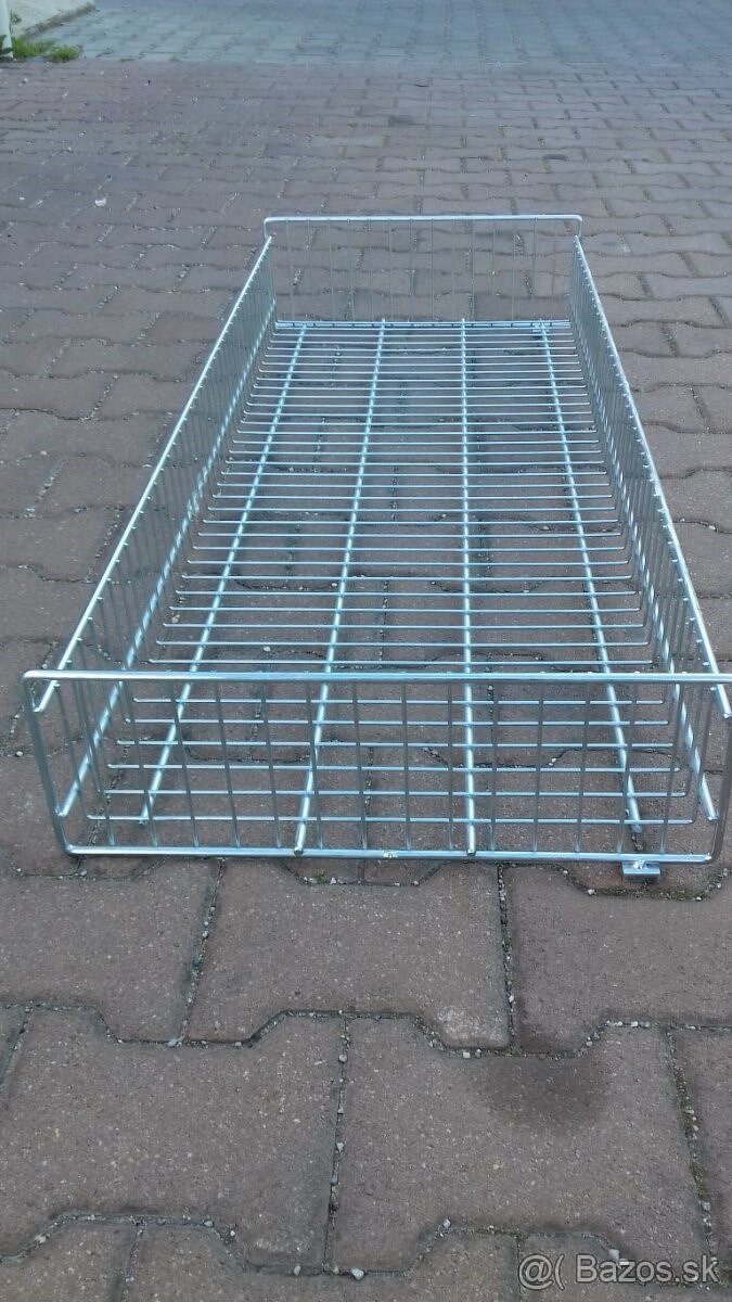 Chrómový kôš 120x46x15cm - 5
