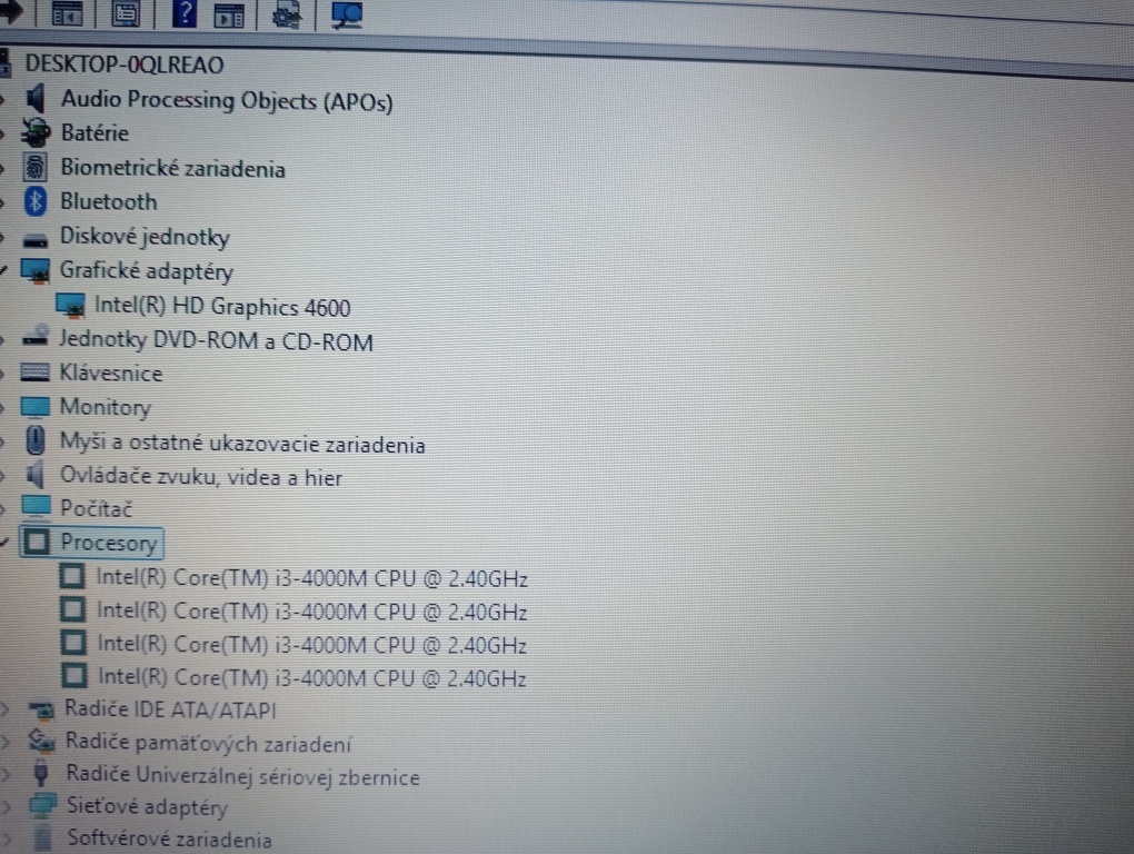 predám Hp probook 470 g1 , Intel i3 , 8gb ram , Win 11 - 5