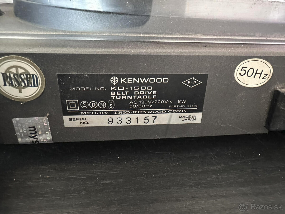 KENWOOD KD-1500- - 5