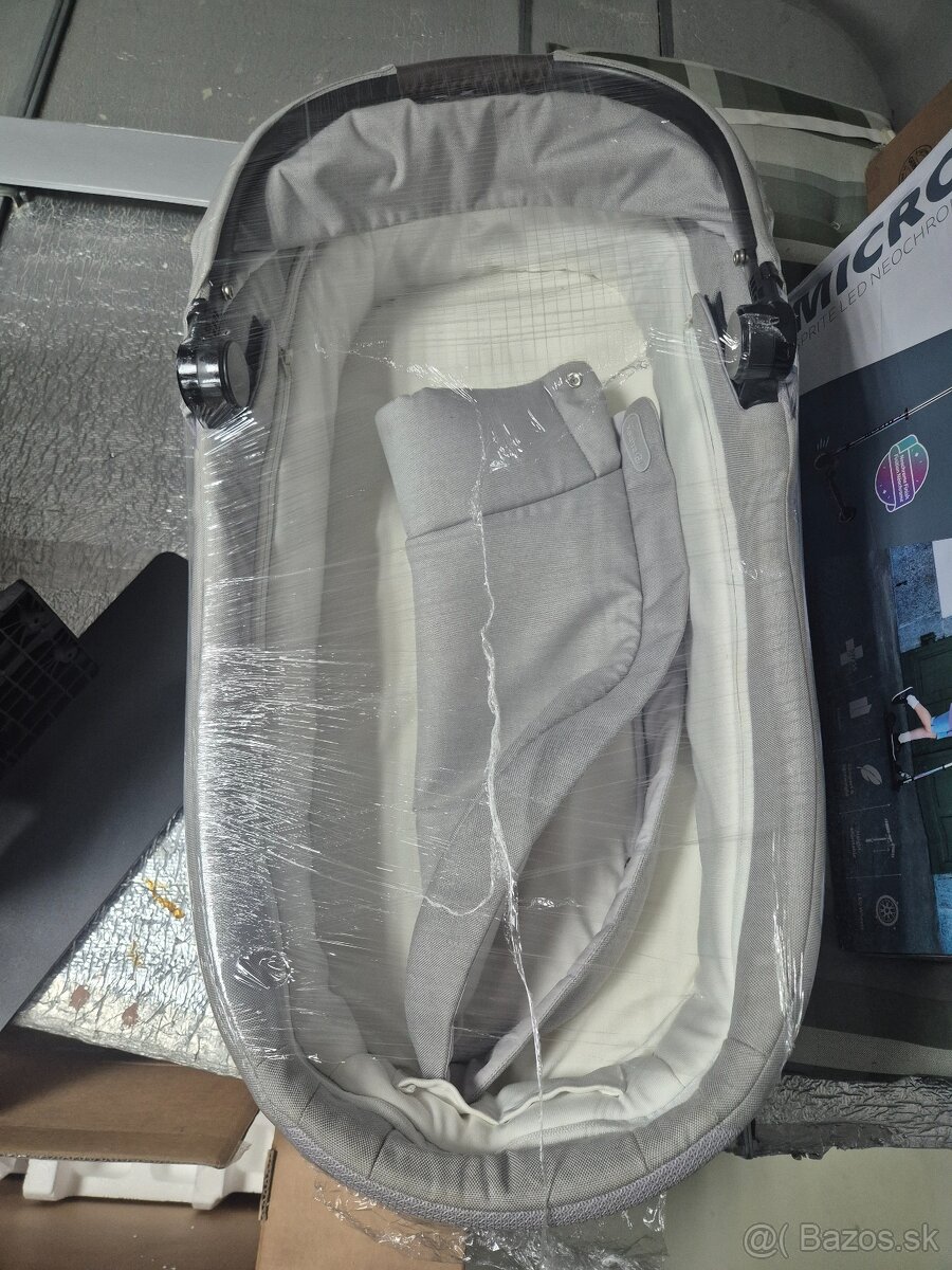 Vanička Cot S Lux Lava Grey mid grey - 5