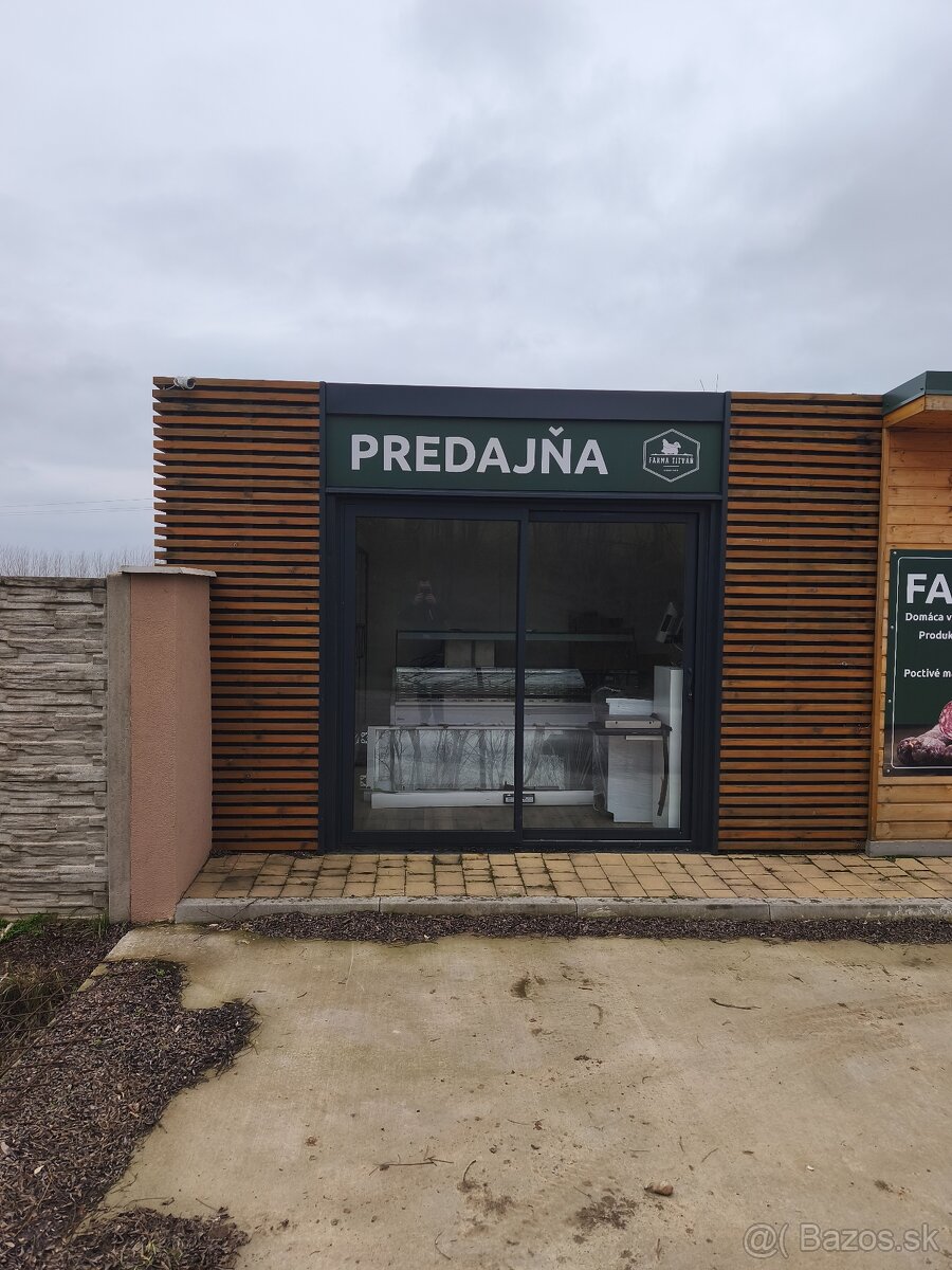 Obytný kontajner predajňa chatka - 5