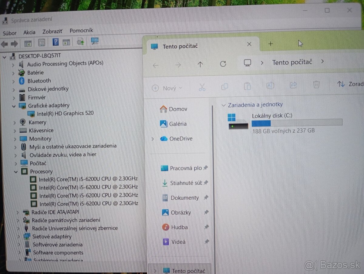 Hp elitebook 820 G3 , Intel core i5, 8gb ram , 256gb ssd - 5