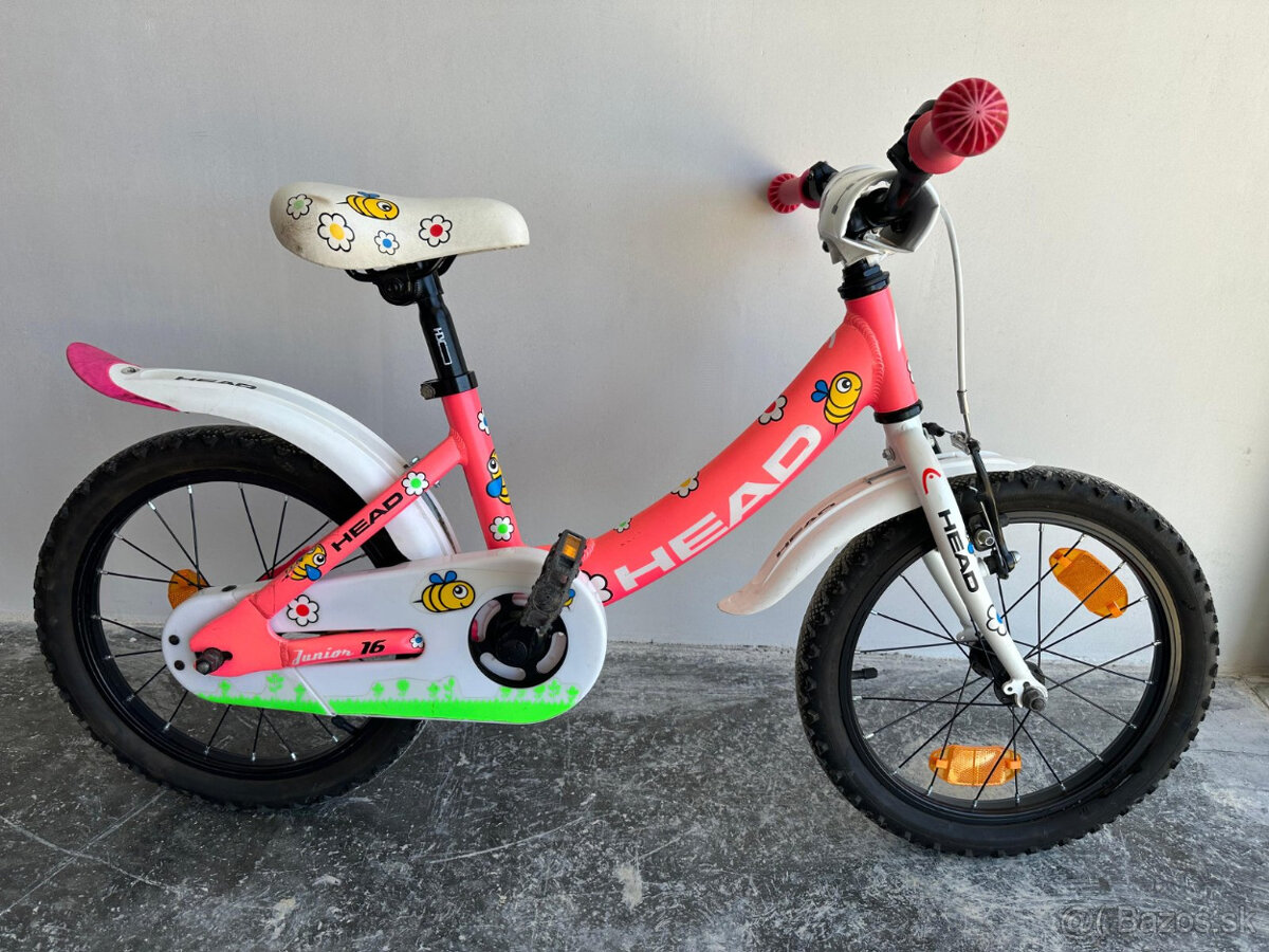 Predám detský bicykel HEAD 16 - 5