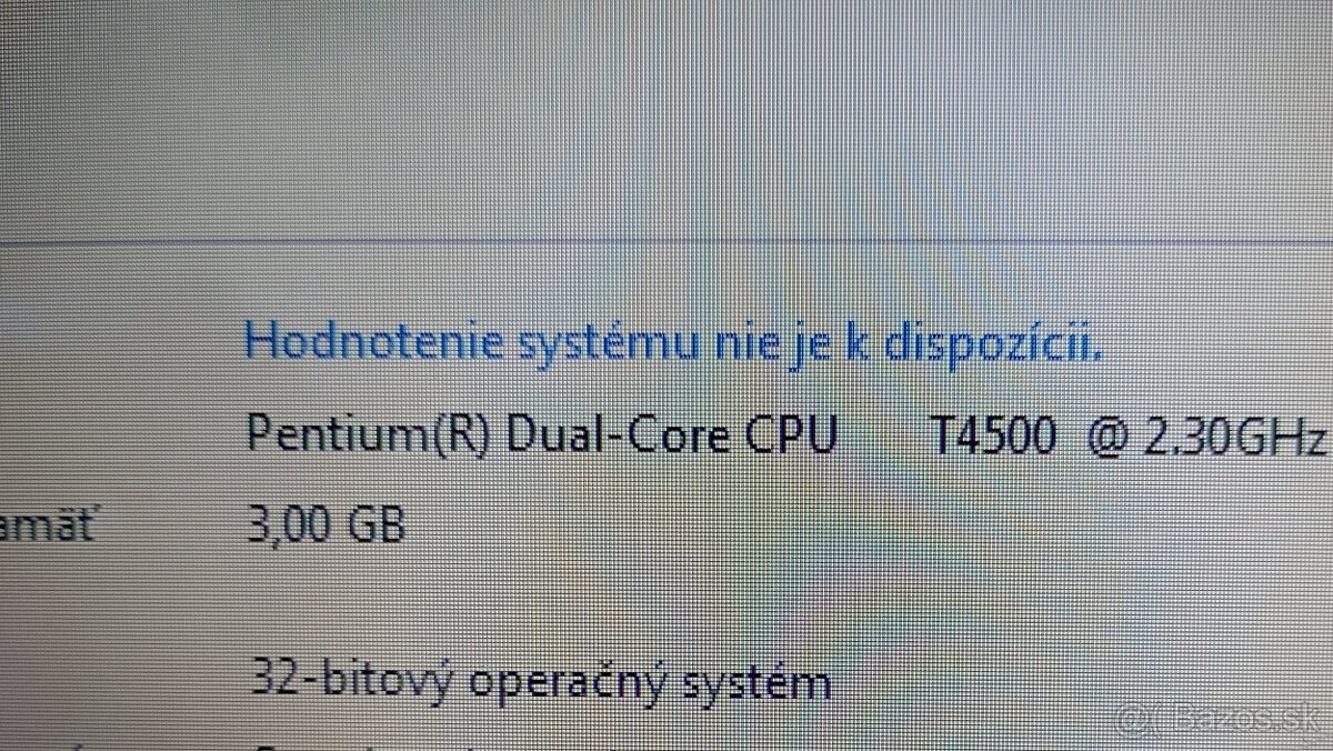 Lenovo G550 + 3gb ram + 500gb hdd + Windows 7 32bit - 5