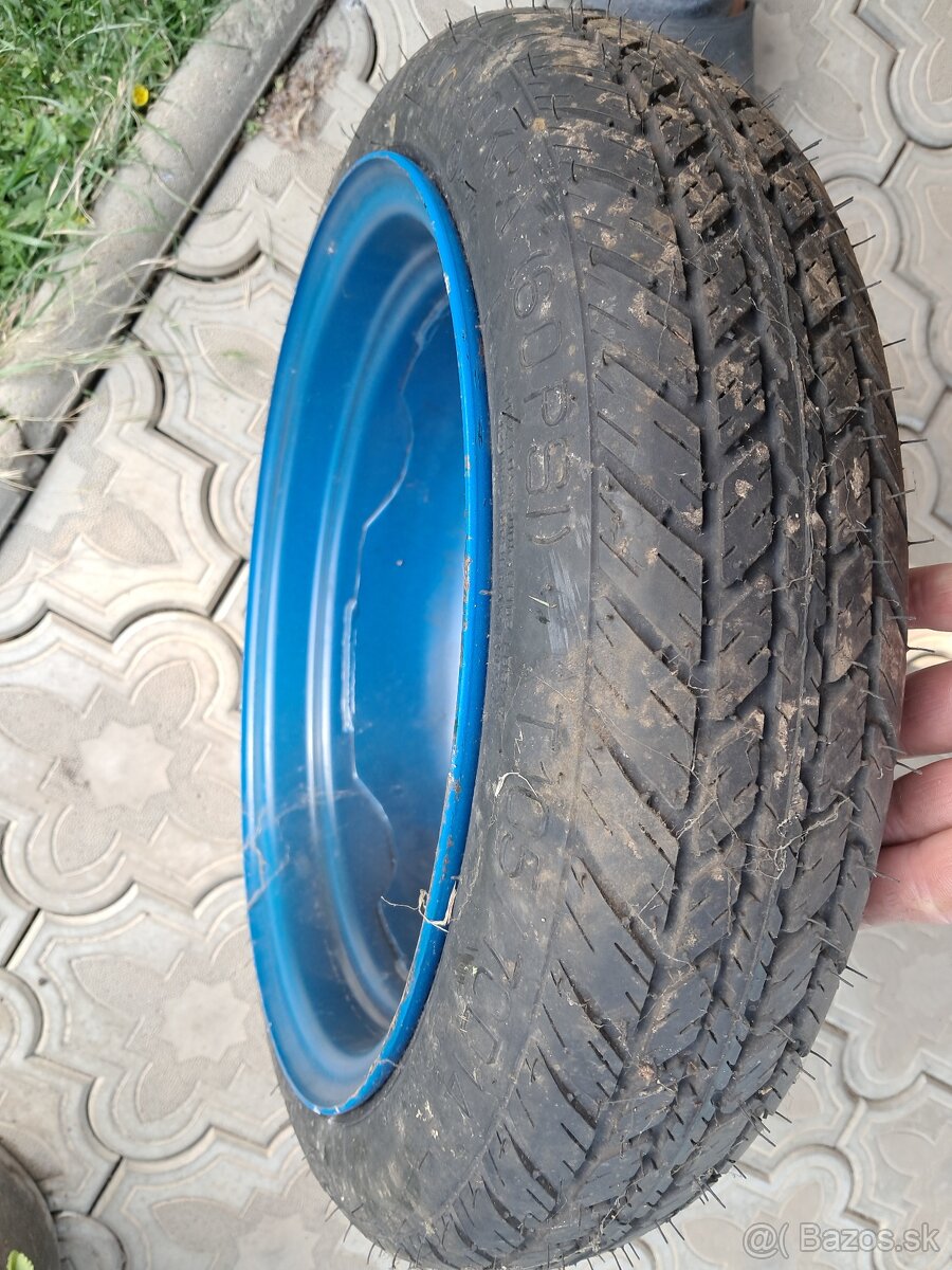 Predam dojazdovu pneu 4x100 diera 56. r 14 - 5