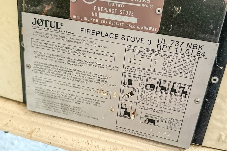 Jotul - nórske liatinové kachle - 5