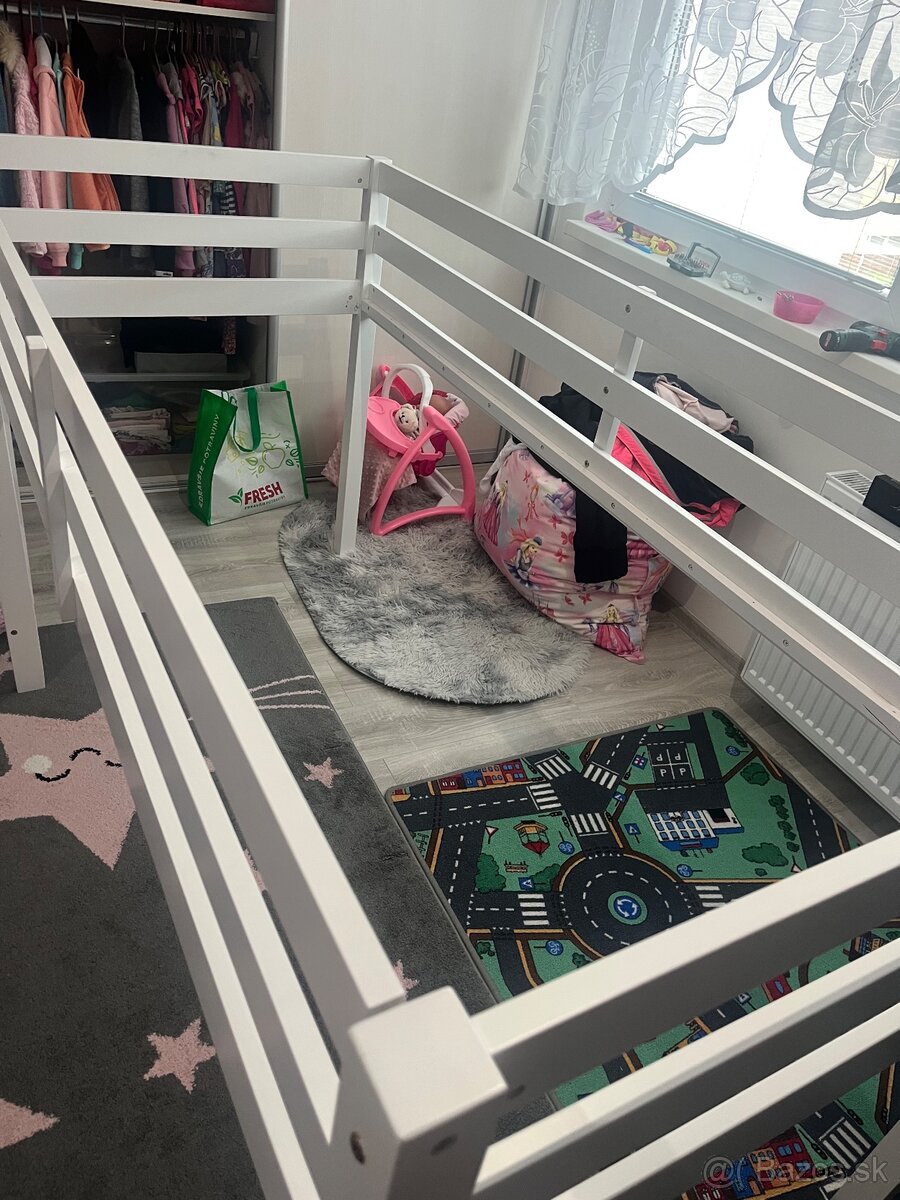 Písaci stôl + vyvýšená posteľ - 5