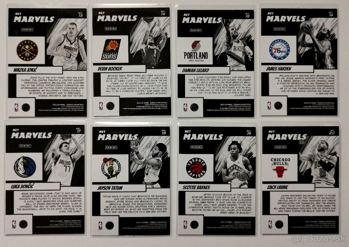 NBA Marvels - 22-23 kompletný set (20 kariet) - 5