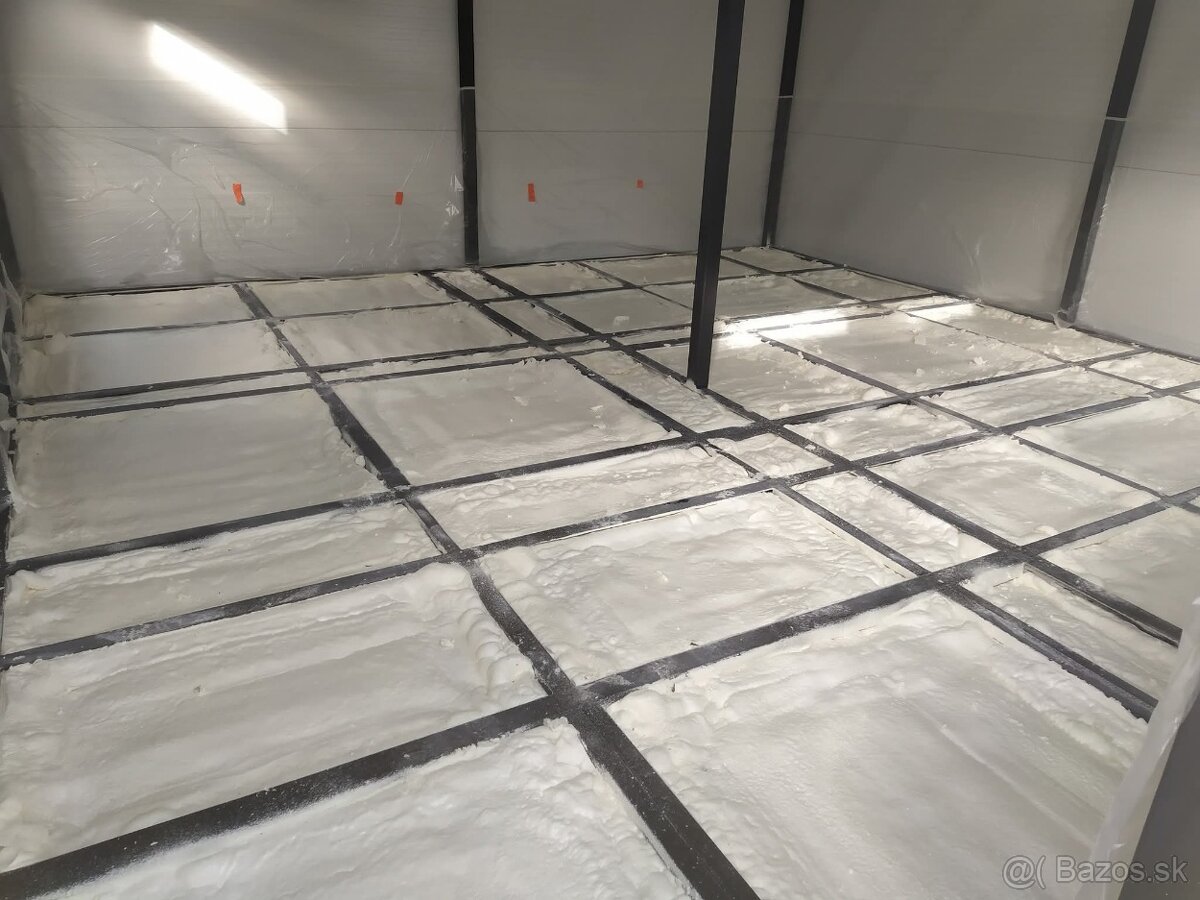 Striekaná izolácia Pur penou - 5