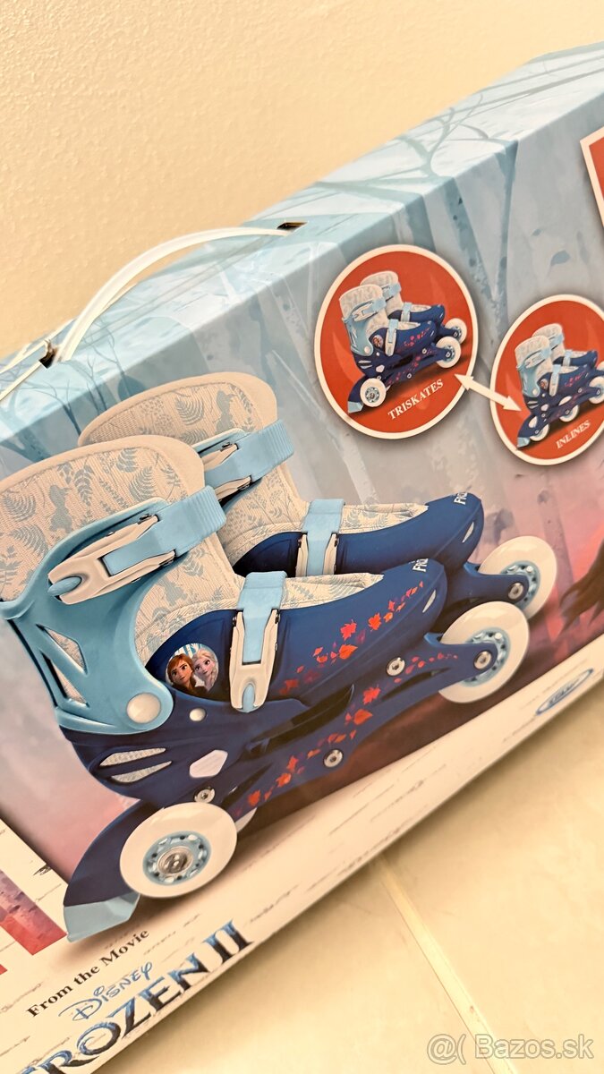 Frozen korčule pre deti 2 v 1 - veľkosť 27-30 - 5