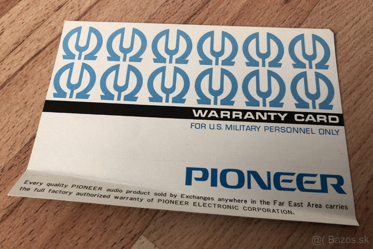 Pioneer SX 838 Retro Japan - 5