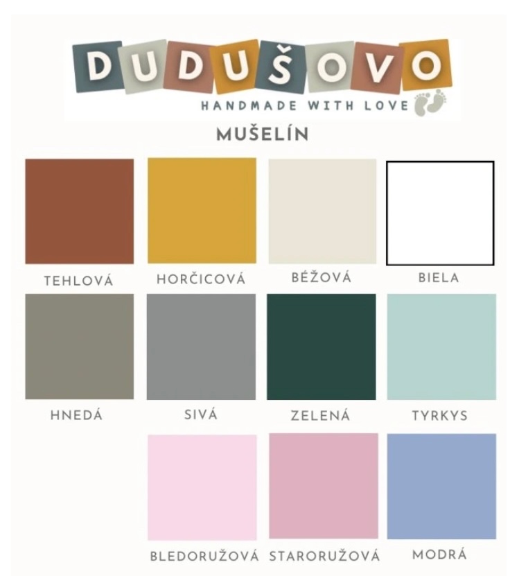 Mušelínový set: pyžamo + obliečky - 5