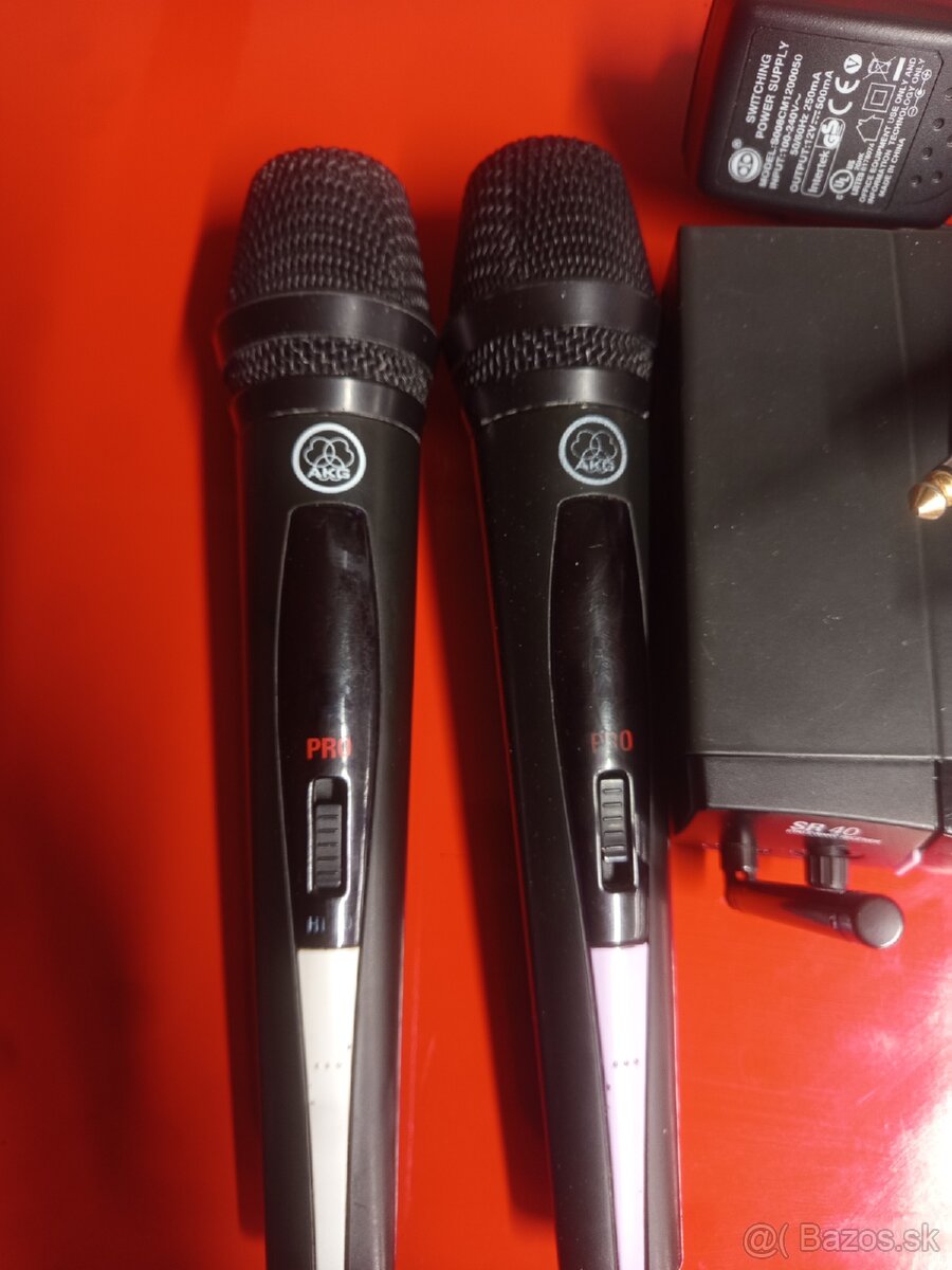 Predám mikrofóny AKG. SR-40 PRO - 5
