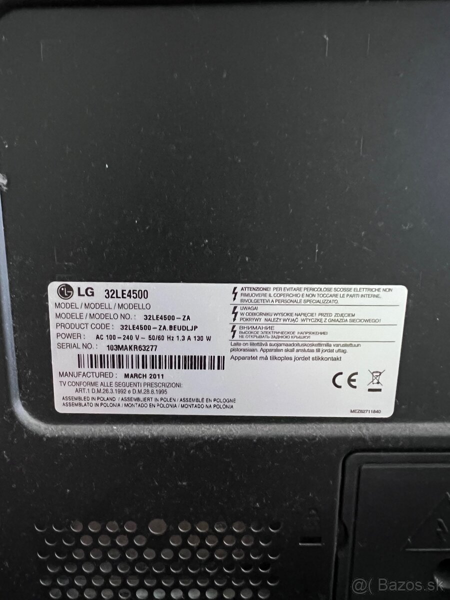 TV LCD LG 32LE4500 - 5