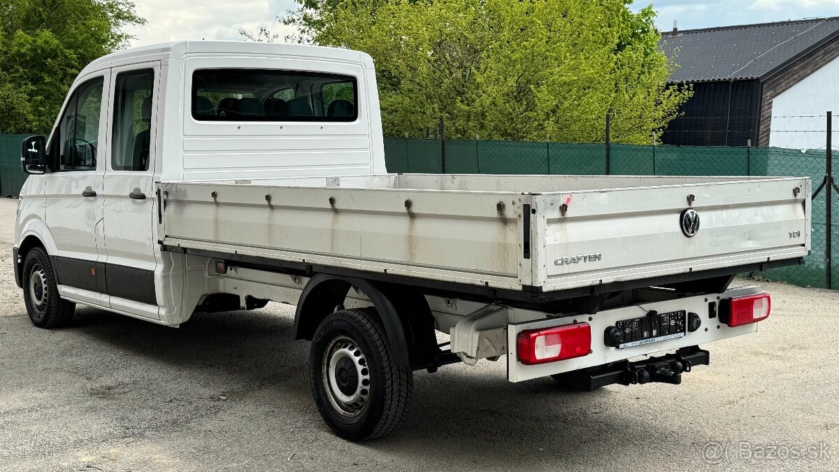 VW Crafter 2,0tdi 103kW, valník 3,55m - 5