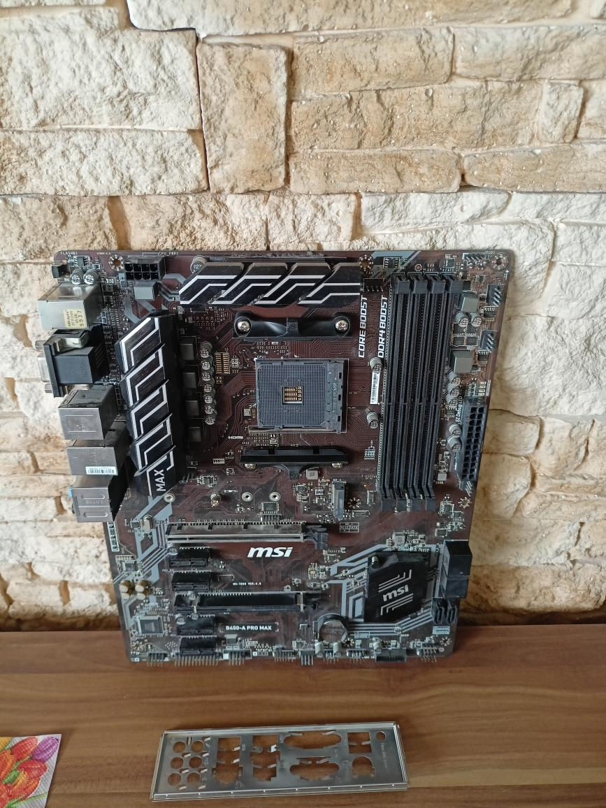 Herná doska MSI B450-A PRO MAX | Socket AM4 - 5