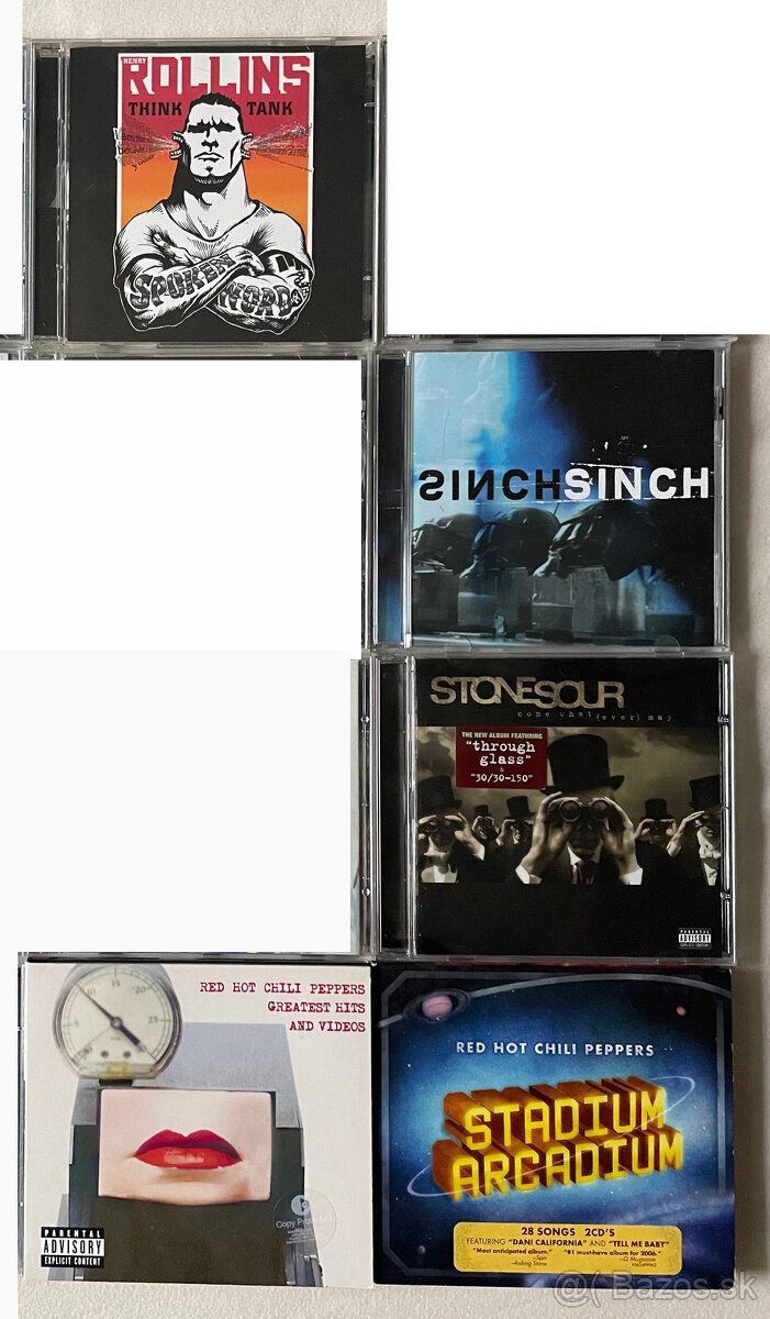 CD rock, metal.... - 5