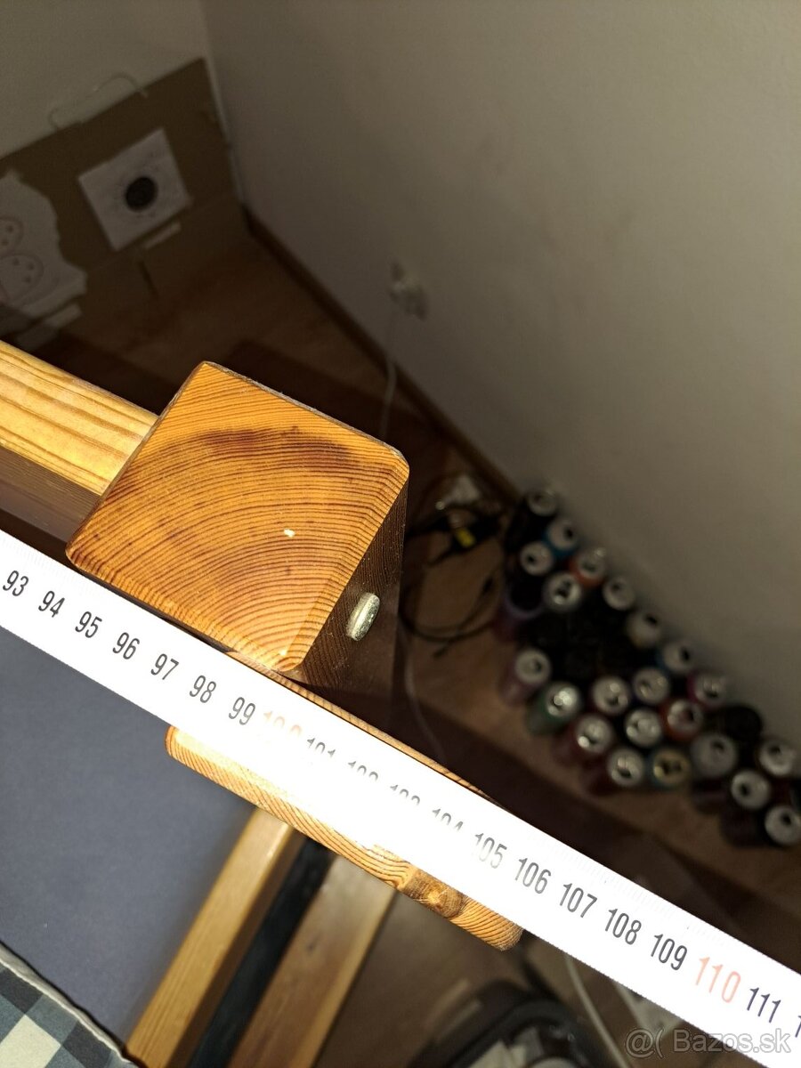 Predám vyvýšenú detskú posteľ so šmykľavkou - 5