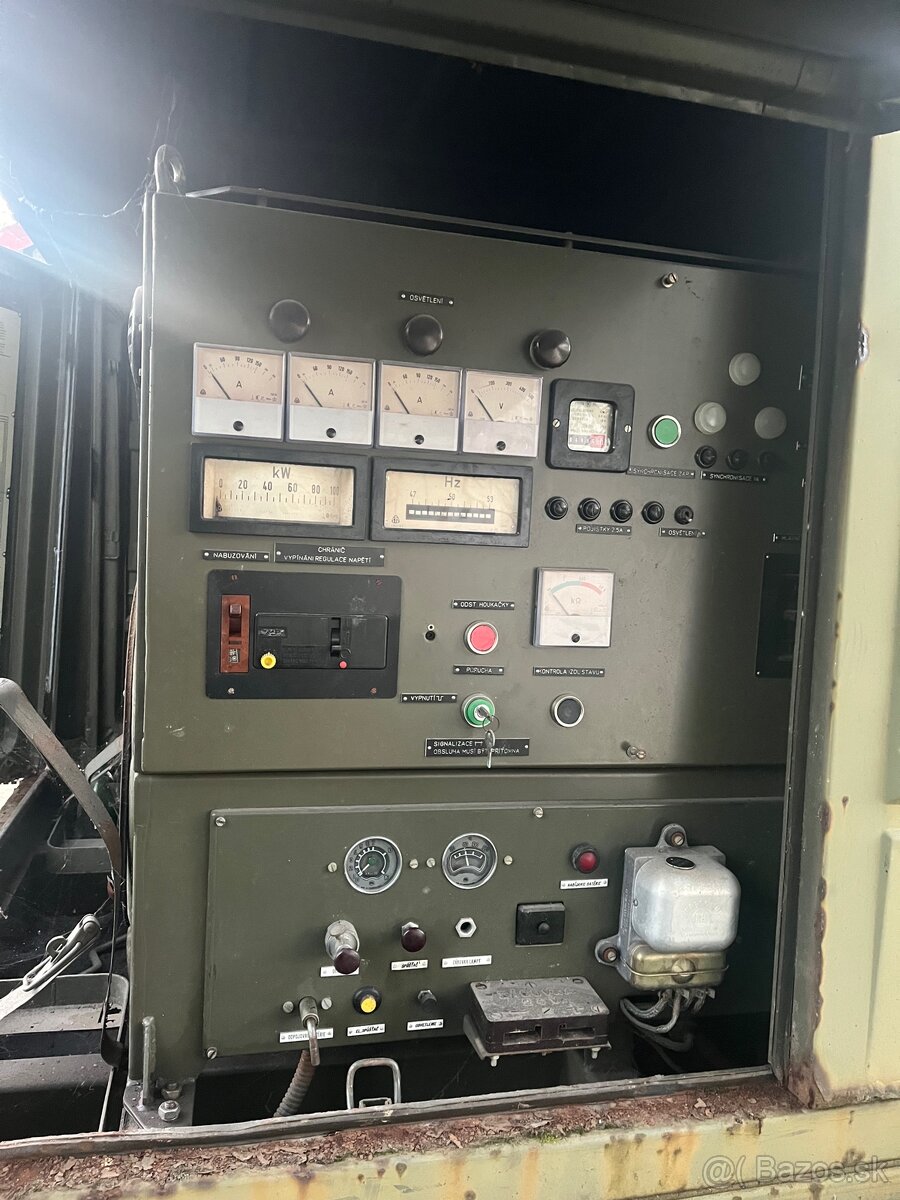 Predám elektrocentrálu EC 60kW - 5