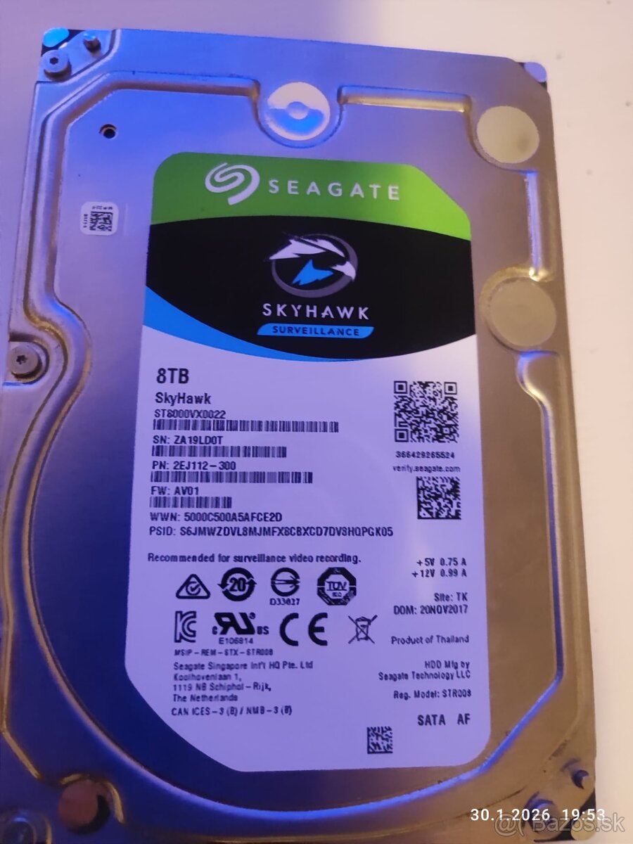 ST8000VX022 - 2EJ112 - 8TB NAS - 5
