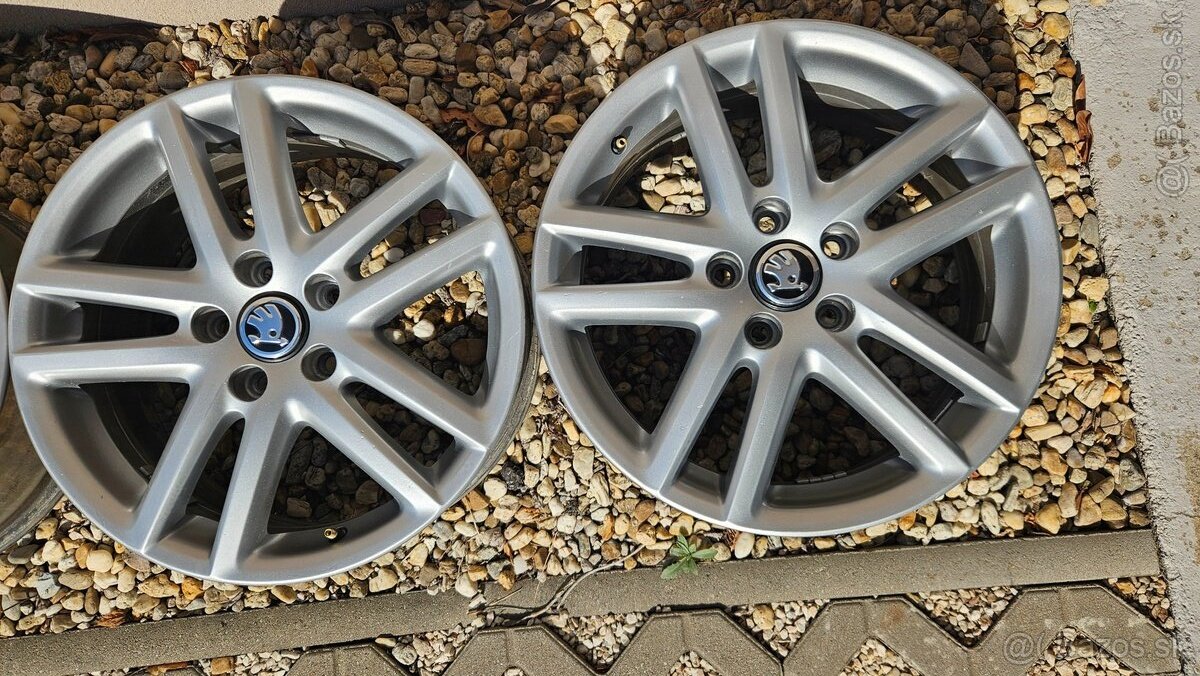 Originál VW disky 5x112 R17 - model - SIENA - 5