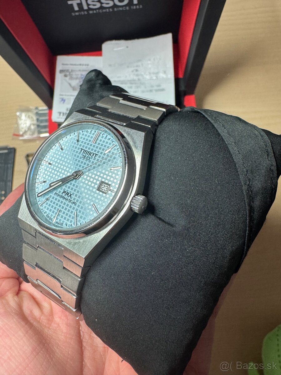 Tissot PRX Powermatic 80 - ICE BLUE - 5