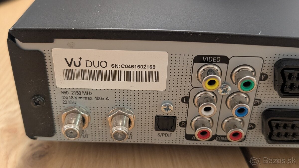 VU+ DUO DVB-S2 HD Twin PVR Linux Enigma2 satelitný prijímač - 5