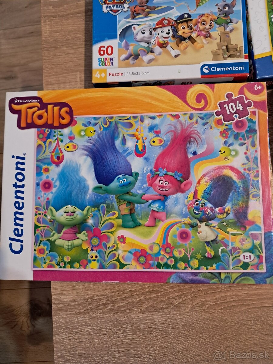 Detske puzzle rôzne od 3-4 rokov - 5