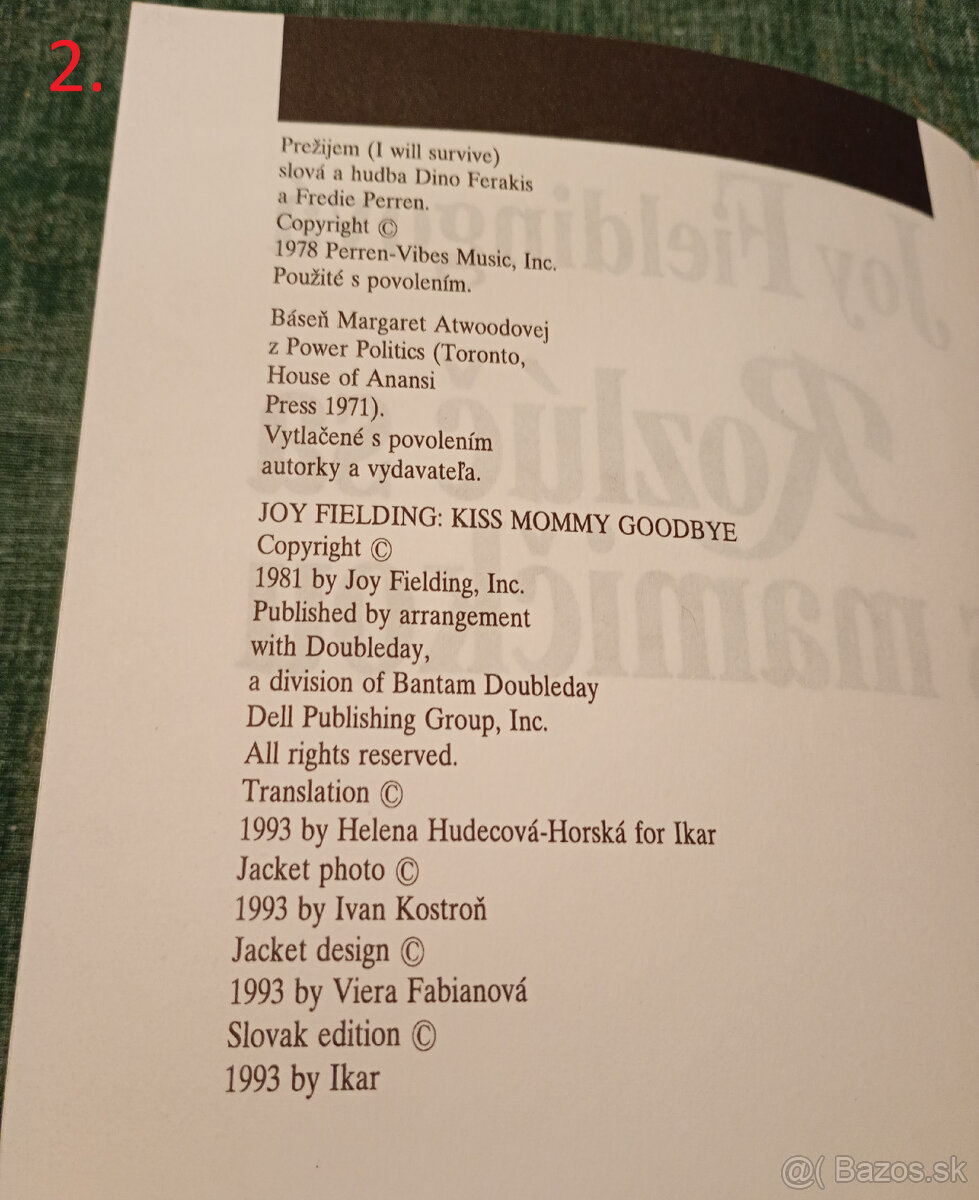 Knihy na predaj (19.) - 5